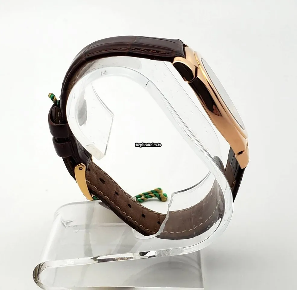 Incredible Copies Rolex Cellini 5330 Caliber 1602 Manual Winding Movement 36mm Rose Gold Case Mens/unisex Watch - Image 5