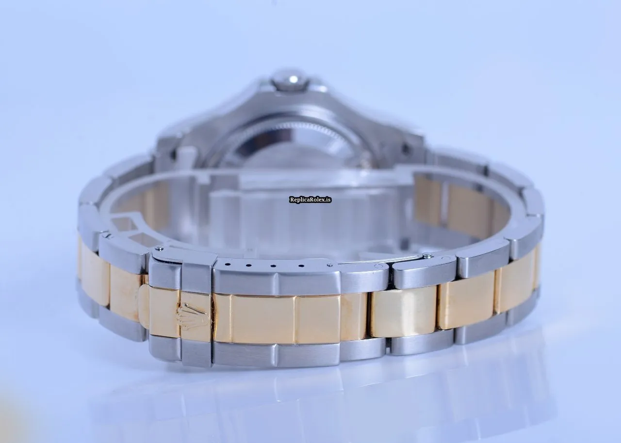 Fabulous Replica Rolex Yacht-master 68623 Automatic Movement 35mm Gold/steel Case Mens/unisex Watch - Image 4