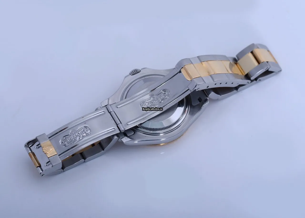 Fabulous Replica Rolex Yacht-master 68623 Automatic Movement 35mm Gold/steel Case Mens/unisex Watch - Image 6