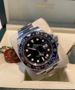 Awesome Replica Rolex Gmt-master II 116710ln Caliber 3186 Automatic Movement 40mm Steel Case Mens/unisex Watch