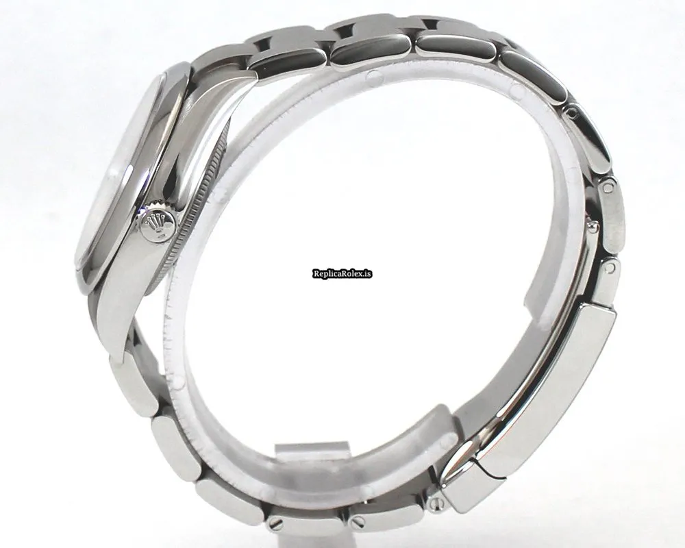 Well Made Fake Rolex Oyster Perpetual 34 124200 Caliber 2232 Automatic Movement 34mm Steel Case Mens/unisex Watch - Image 8
