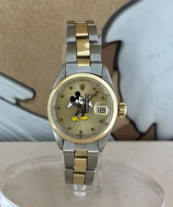 Durable Replica Rolex Lady-datejust 6917 Automatic Movement 26mm Gold/steel Case Womens Watch