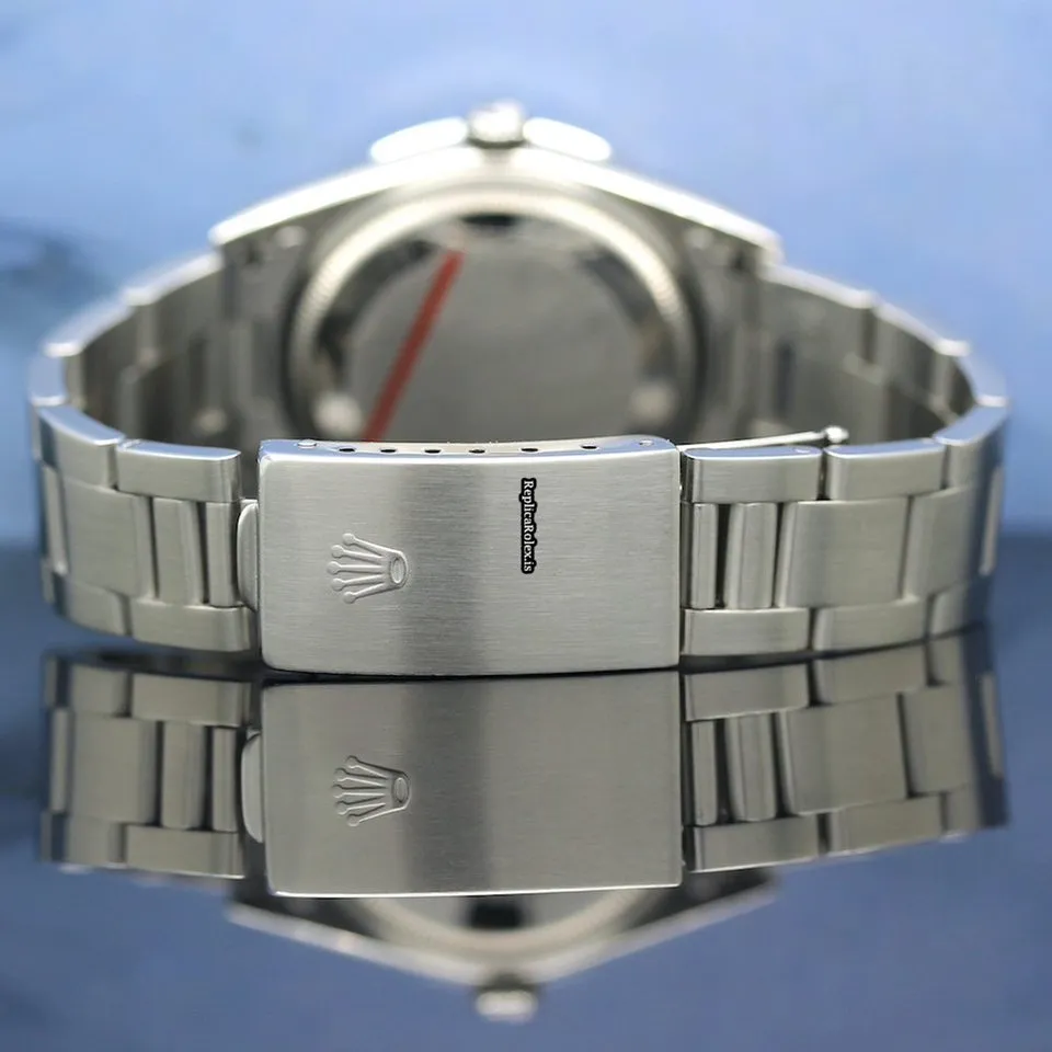 Unique Replica Rolex Air King Precision 14010 Caliber 3000 Automatic Movement 34x42mm Steel Case Mens/unisex Watch - Image 12