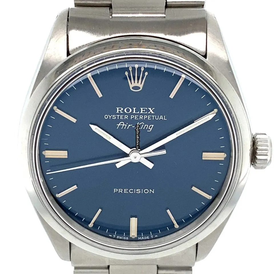 Perfect Replica Rolex Air King Precision 5500 Caliber 1520 Automatic Movement 34mm Steel Case Mens/unisex Watch