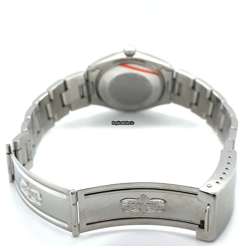 Perfect Replica Rolex Air King Precision 5500 Caliber 1520 Automatic Movement 34mm Steel Case Mens/unisex Watch - Image 5