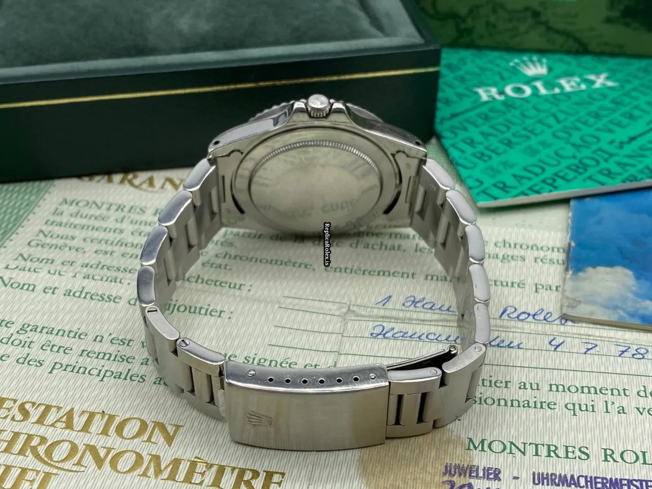 Affordable Replica Rolex Gmt-master 1675 Caliber 1570 Automatic Movement 40mm Steel Case Mens/unisex Watch - Image 11