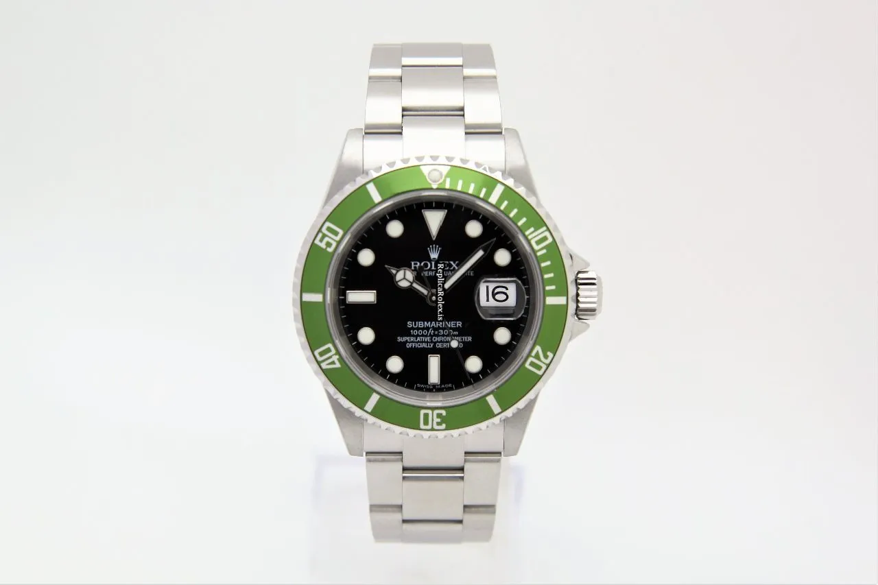 Amazing Fake Rolex Submariner Date 16610lv Caliber 3135 Automatic Movement 40mm Steel Case Mens/unisex Watch - Image 5