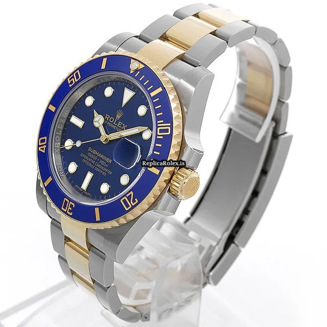 Good Replica Rolex Submariner Date 116613lb Caliber 3135 Automatic Movement 40mm Gold/steel Case Mens/unisex Watch - Image 5