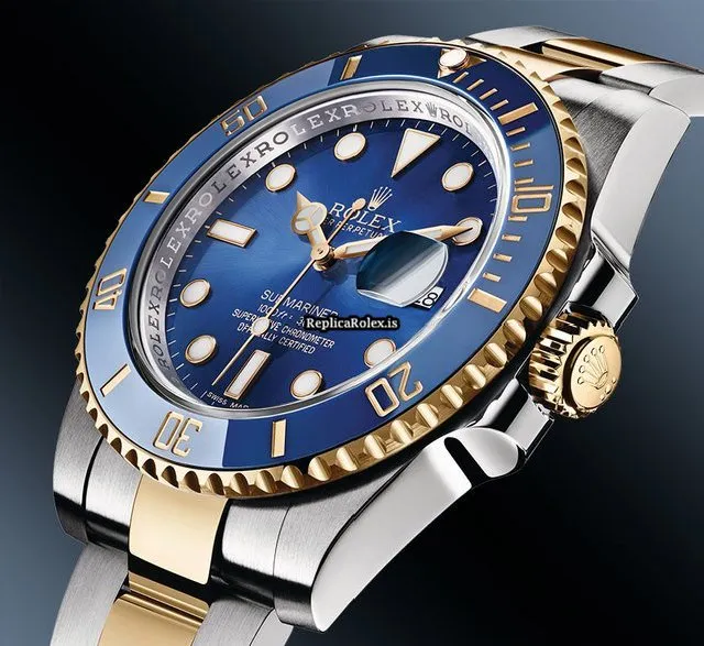 Good Replica Rolex Submariner Date 116613lb Caliber 3135 Automatic Movement 40mm Gold/steel Case Mens/unisex Watch - Image 7