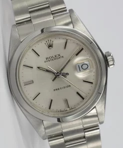 Defect Replica Rolex Oyster Precision 6694 Manual Winding Movement 34mm Steel Case Watch
