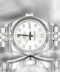 Discount Replica Rolex Lady-datejust 179174 Caliber 2235 Automatic Movement 26mm Steel Case Womens Watch