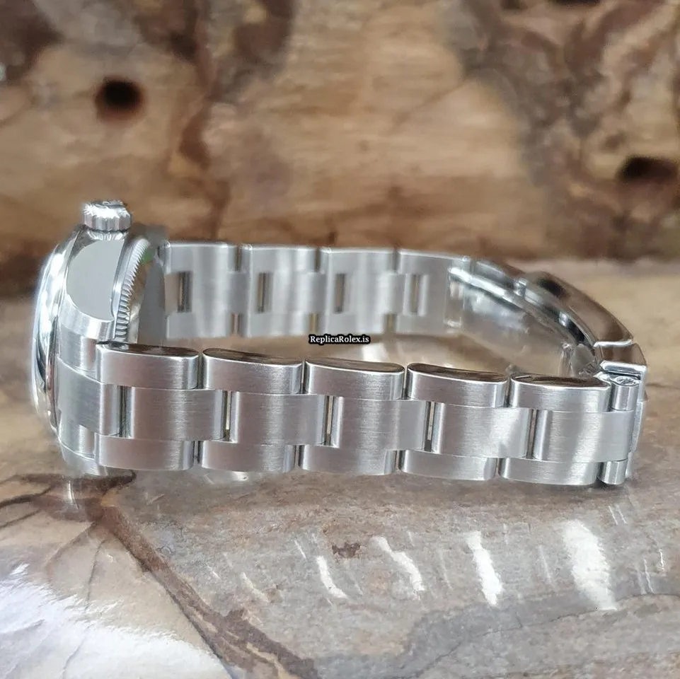 Top Replica Rolex Oyster Perpetual 26 176200 Automatic Movement 26mm Steel Case Watch - Image 4