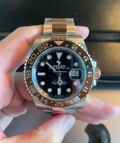 Excellent Replica Rolex Gmt-master II 126711chnr Caliber 3285 Automatic Movement 40mm Gold/steel Case Mens/unisex Watch