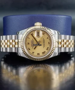 Incredible Fake Rolex Lady-datejust 179173 Caliber 2235 Automatic Movement 26mm Gold/steel Case Womens Watch