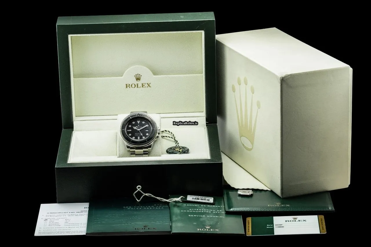 Fabulous Knockoff Rolex Sea-dweller 4000 116600 Caliber 3135 Automatic Movement 40mm Steel Case Mens/unisex Watch - Image 4