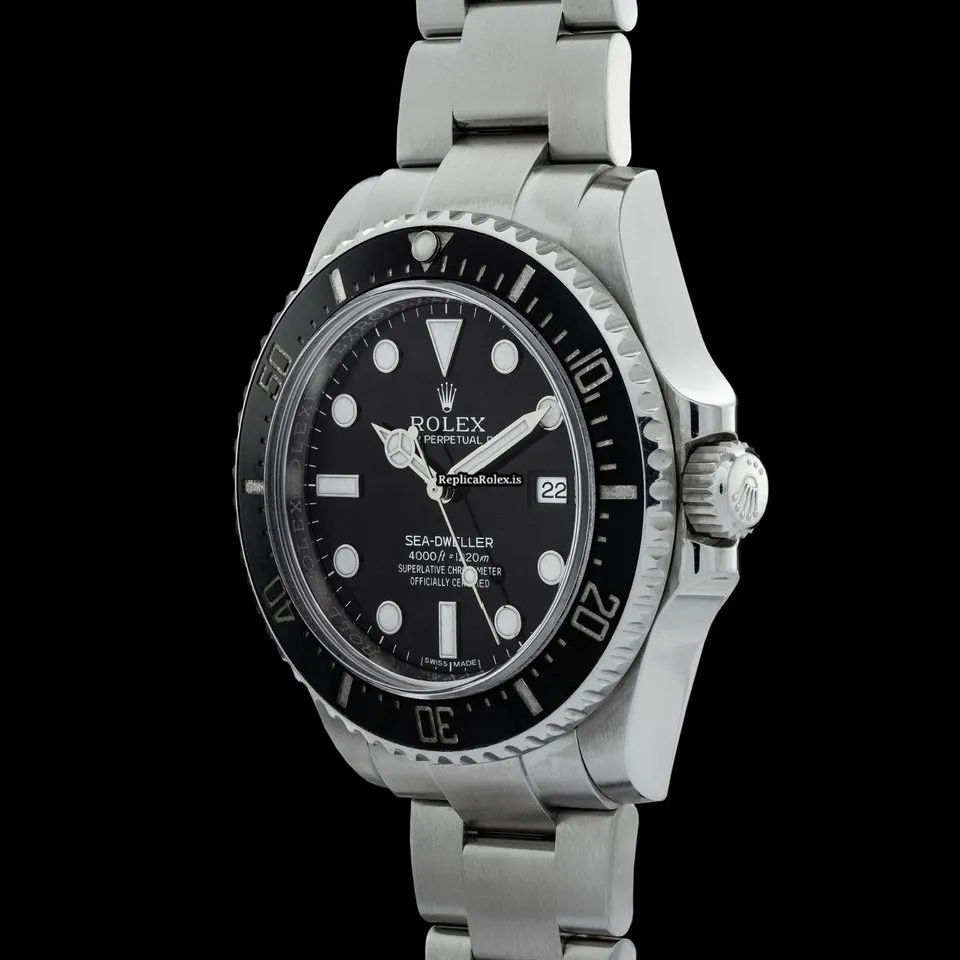 Fabulous Knockoff Rolex Sea-dweller 4000 116600 Caliber 3135 Automatic Movement 40mm Steel Case Mens/unisex Watch - Image 7