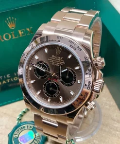 Reliable Replica Rolex Daytona 116505-0013 Caliber 4130 Automatic Movement 40mm Rose Gold Case Mens/unisex Watch