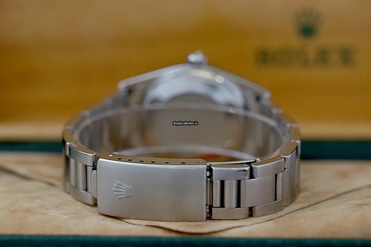 Top Replica Rolex Air King Precision 14010m Caliber 3130 Automatic Movement 34x42mm Steel Case Mens/unisex Watch - Image 13