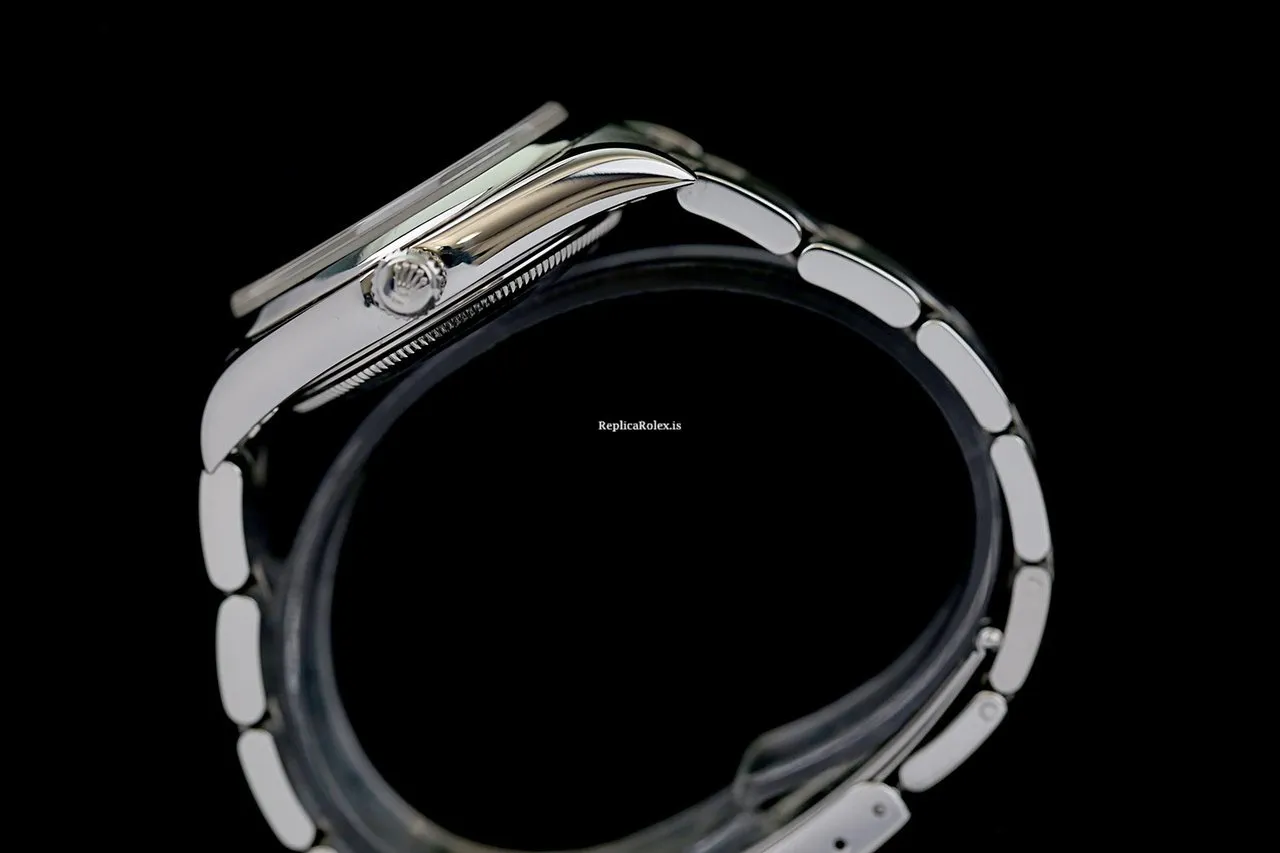 Top Replica Rolex Air King Precision 14010m Caliber 3130 Automatic Movement 34x42mm Steel Case Mens/unisex Watch - Image 9