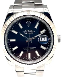 Fabulous Replica Rolex Datejust II 116334 Caliber 3136 Automatic Movement 41mm Steel Case Mens/unisex Watch