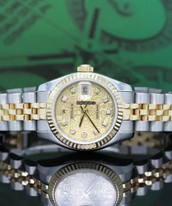 Special Replica Rolex Lady-datejust 179173 Caliber 2235 Automatic Movement 26x42mm Gold/steel Case Womens Watch
