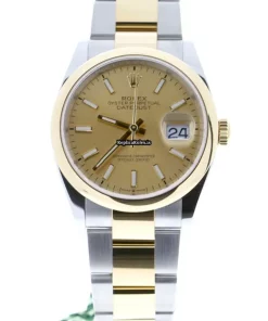 Epic Replica Rolex Datejust 126203 Caliber 3235 Automatic Movement 36mm Gold/steel Case Mens/unisex Watch