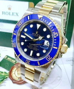 Swiss Fake Rolex Submariner Date 116613lb Caliber 3135 Automatic Movement 40mm Gold/steel Case Mens/unisex Watch