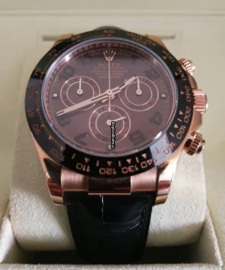 Beautiful Replica Rolex Daytona 116515ln Caliber 4130 Automatic Movement 40mm Rose Gold Case Mens/unisex Watch