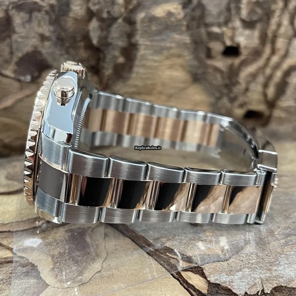 Superior Imitation Rolex Yacht-master II 116681 Automatic Movement 44mm Gold/steel Case Watch - Image 5