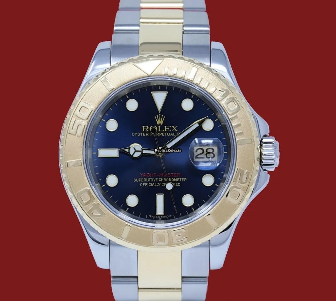 Epic Fake Rolex Yacht-master 40 16623 Caliber 3135 Automatic Movement 40mm Gold/steel Case Mens/unisex Watch