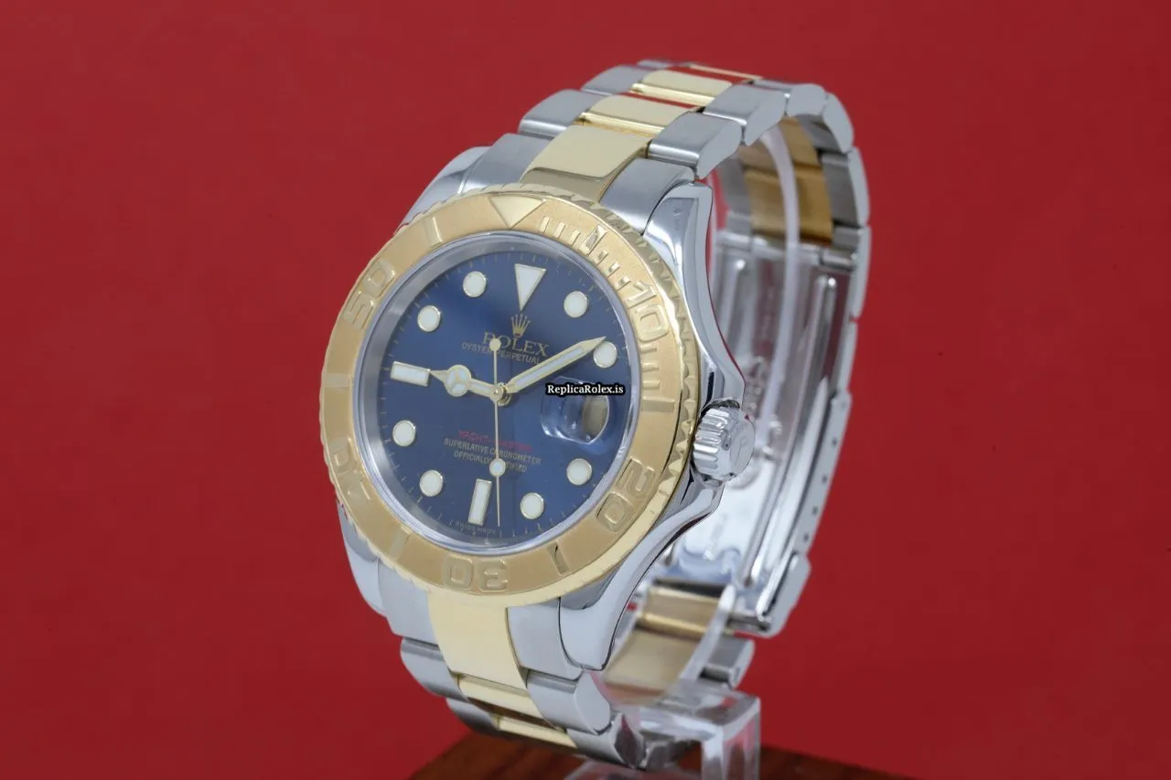 Epic Fake Rolex Yacht-master 40 16623 Caliber 3135 Automatic Movement 40mm Gold/steel Case Mens/unisex Watch - Image 2