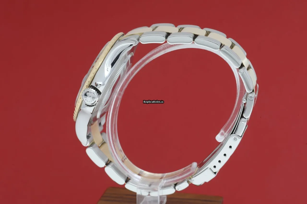 Epic Fake Rolex Yacht-master 40 16623 Caliber 3135 Automatic Movement 40mm Gold/steel Case Mens/unisex Watch - Image 3