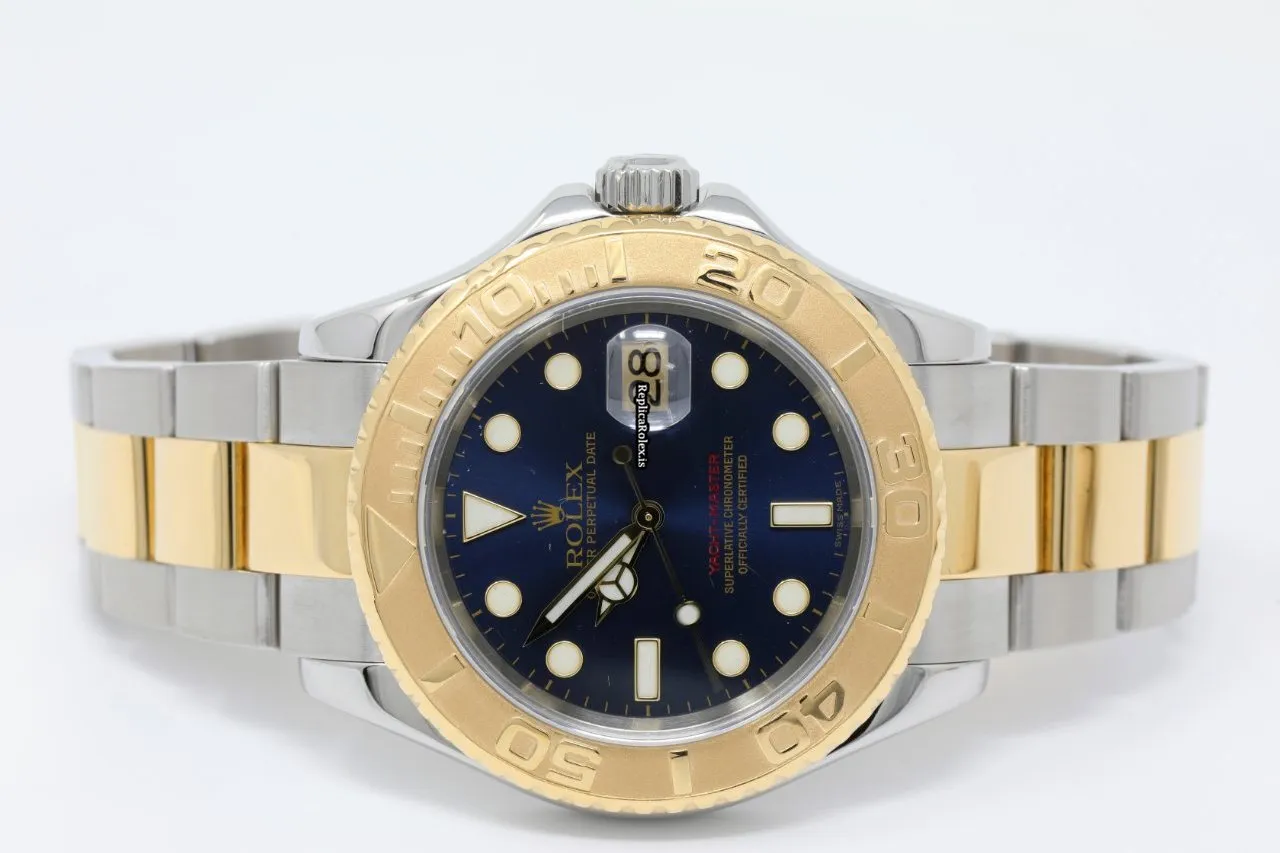 Epic Fake Rolex Yacht-master 40 16623 Caliber 3135 Automatic Movement 40mm Gold/steel Case Mens/unisex Watch - Image 8