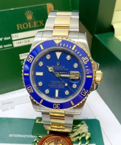 1:1 Knockoff Rolex Submariner Date 116613lb Caliber 3135 Automatic Movement 40mm Gold/steel Case Mens/unisex Watch