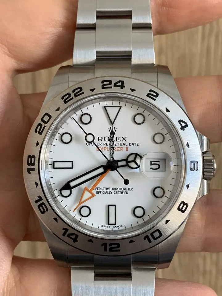 Cheap Replica Rolex Explorer II 216570 Caliber 3187 Automatic Movement 42mm Steel Case Mens/unisex Watch - Image 11