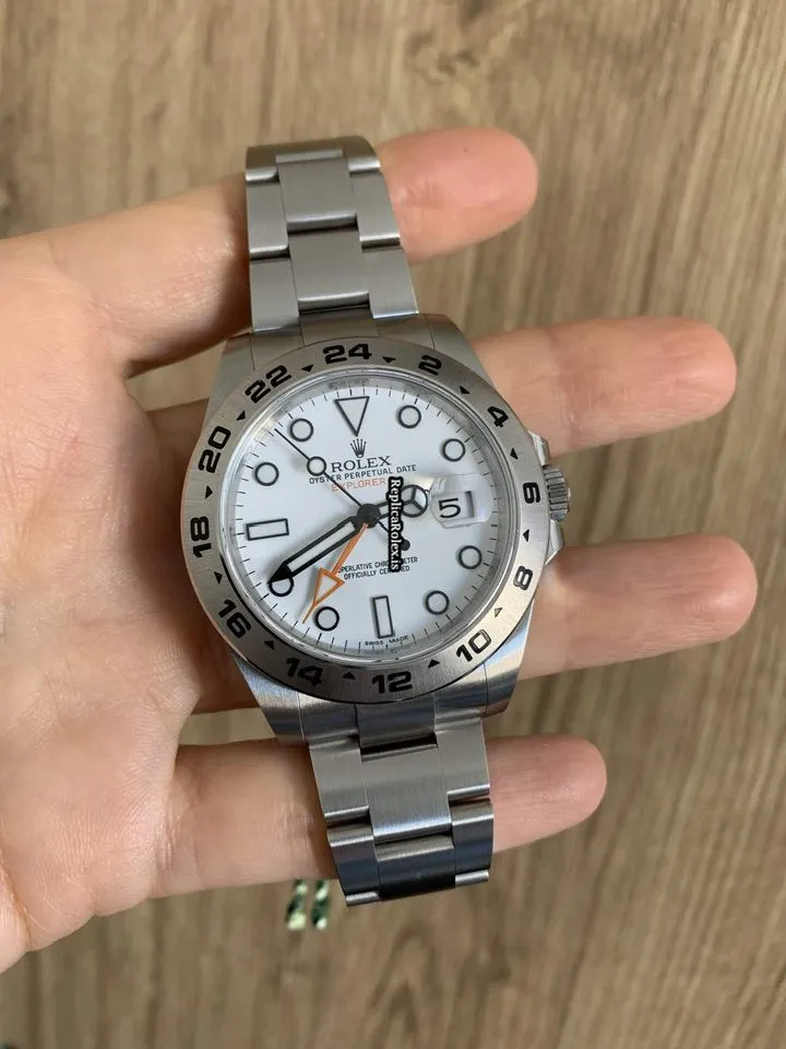 Cheap Replica Rolex Explorer II 216570 Caliber 3187 Automatic Movement 42mm Steel Case Mens/unisex Watch - Image 9