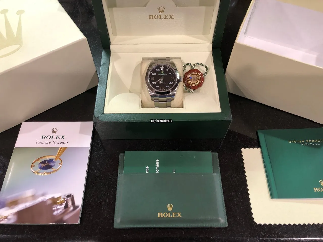 Mind-boggling Fake Rolex Air King 116900 Caliber 3131 Automatic Movement 40mm Steel Case Mens/unisex Watch