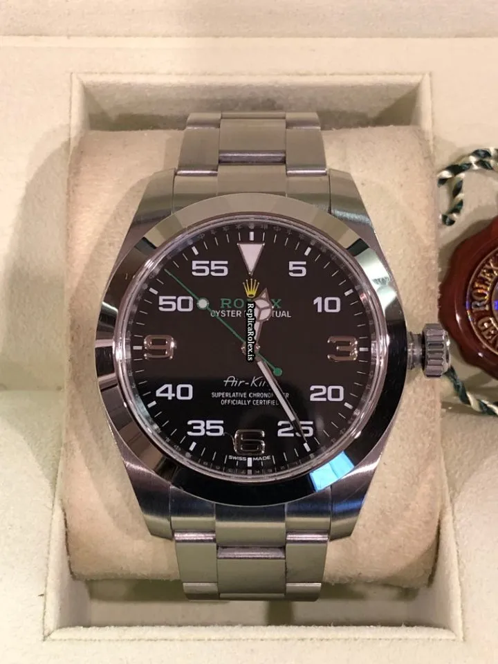 Mind-boggling Fake Rolex Air King 116900 Caliber 3131 Automatic Movement 40mm Steel Case Mens/unisex Watch - Image 6