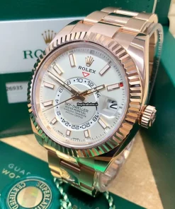 Incredible Replica Rolex Sky-dweller 326935 Automatic Movement 42mm Rose Gold Case Mens/unisex Watch