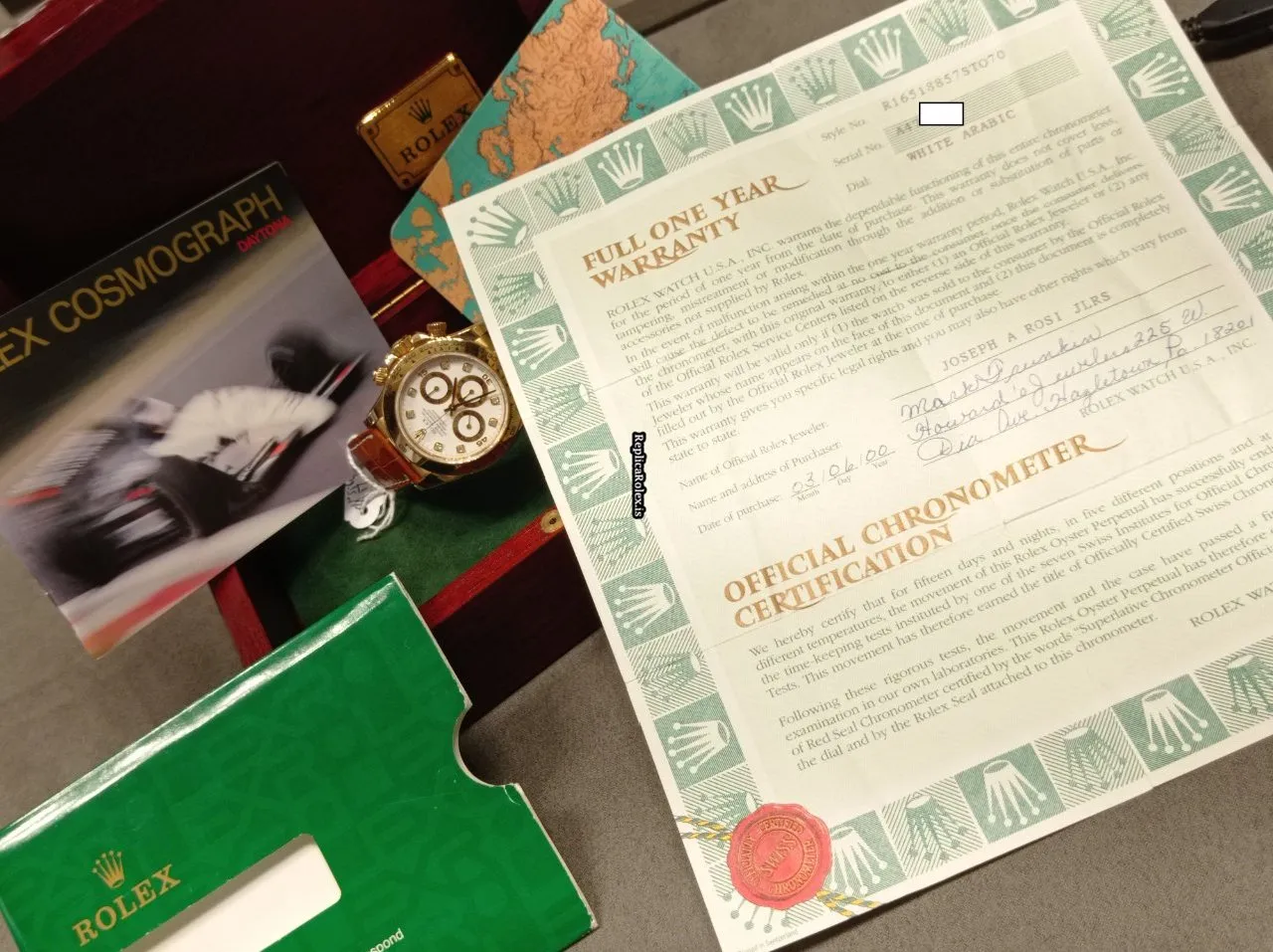 Ideal Replica Rolex Daytona 16518 Caliber 4030 Automatic Movement 40mm Yellow Gold Case Mens/unisex Watch - Image 11