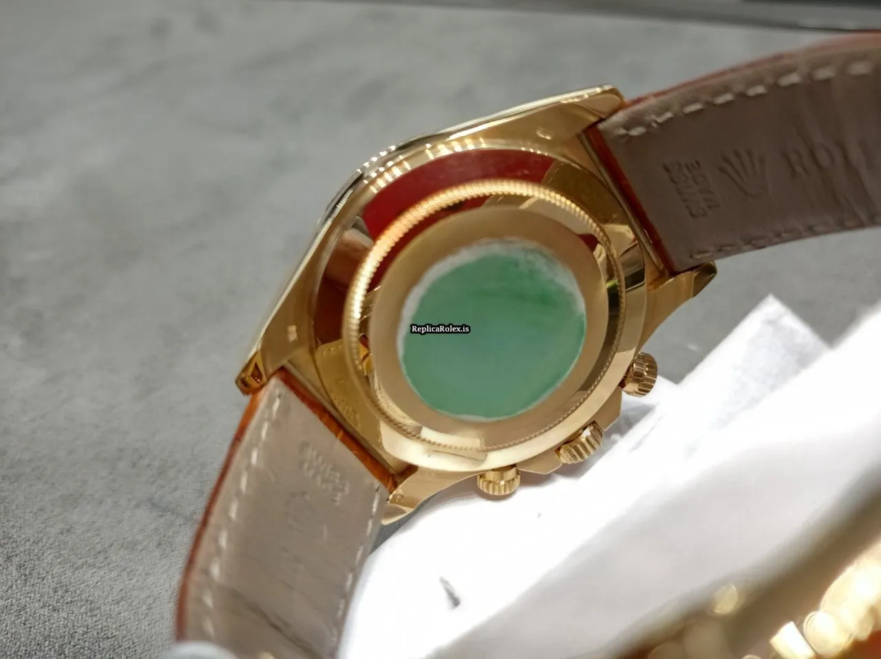 Ideal Replica Rolex Daytona 16518 Caliber 4030 Automatic Movement 40mm Yellow Gold Case Mens/unisex Watch - Image 6