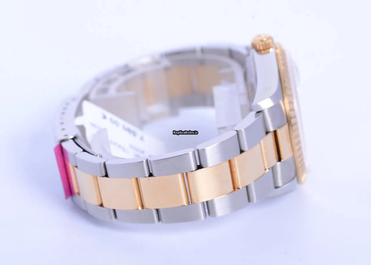 Wholesale Replica Rolex Oyster Perpetual Date 15223 Automatic Movement 34mm Gold/steel Case Mens/unisex Watch - Image 5