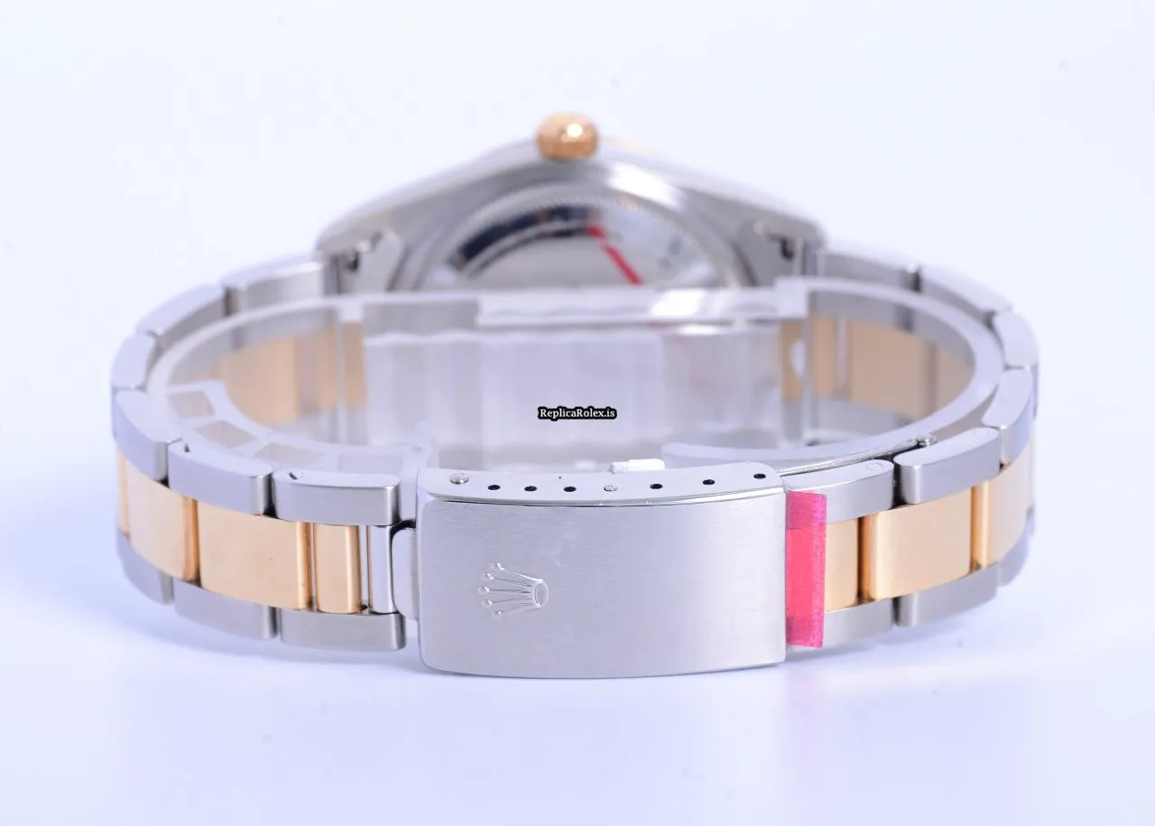 Wholesale Replica Rolex Oyster Perpetual Date 15223 Automatic Movement 34mm Gold/steel Case Mens/unisex Watch - Image 6