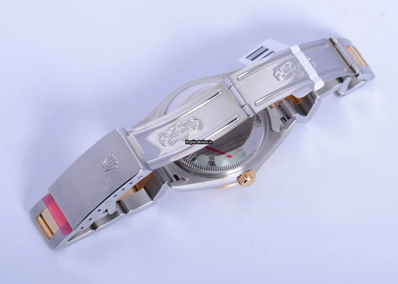 Wholesale Replica Rolex Oyster Perpetual Date 15223 Automatic Movement 34mm Gold/steel Case Mens/unisex Watch - Image 8