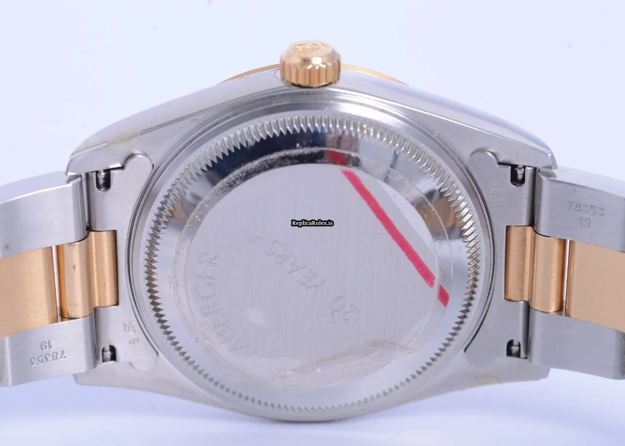 Wholesale Replica Rolex Oyster Perpetual Date 15223 Automatic Movement 34mm Gold/steel Case Mens/unisex Watch - Image 9