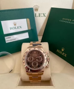 Durable Replica Rolex Daytona 116505 Caliber 4130 Automatic Movement 40mm Rose Gold Case Mens/unisex Watch