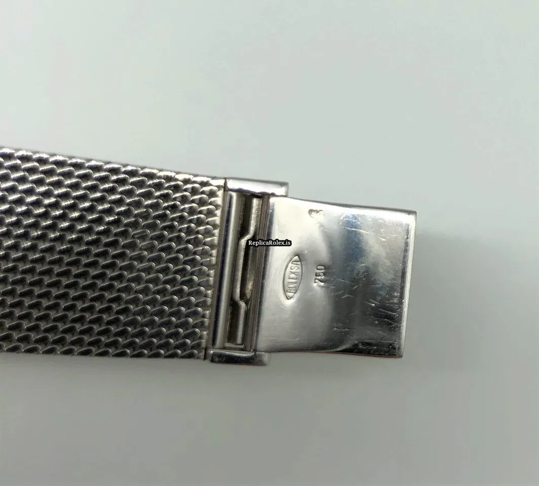 Luxury Replica Rolex Cellini 4094 Caliber 1600 Manual Winding Movement 33.6x29.5mm White Gold Case Mens/unisex Watch - Image 14