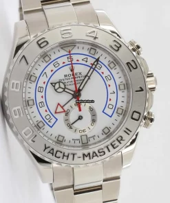 Great Replica Rolex Yacht-master II 116689 Automatic Movement 44mm White Gold Case Watch