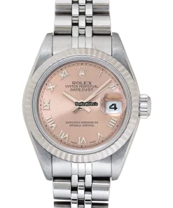 Nice Clone Rolex Lady-datejust 69174 White Gold Case Watch