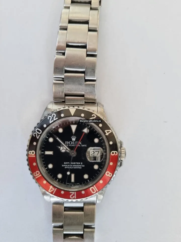 Excellent Copy Rolex Gmt-master II 16710 Caliber 3185 Automatic Movement 40mm Steel Case Mens/unisex Watch